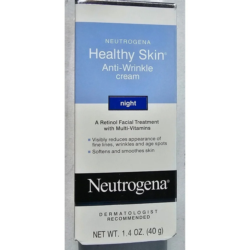 Neutrogena Healthy Skin Anti-Wrinkle Night Cream Retinol Treatment 1.4 oz 40g